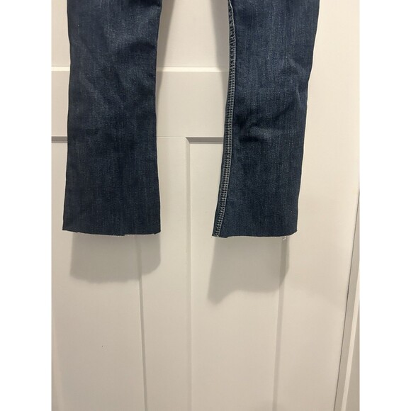 Levi's 524 too superlow Bootcut Dark Wash Women’s Blue Jeans Denim Size 0 Y2K - Picture 10 of 10